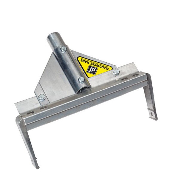 Img of 9" Heavy-Duty Aluminum Frame w/ 3/8" Stainless Steel Axle